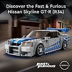 319-Piece LEGO 2 Fast 2 Furious Nissan Skyline GT-R (R34) Building Set (76917) $16.24 + Free Shipping w/ Prime or on orders over $35