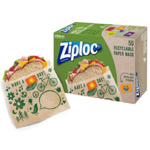50-Count Ziploc Recyclable and Sealable Paper Sandwich Bags $3.90 w/ Subscribe &amp; Save