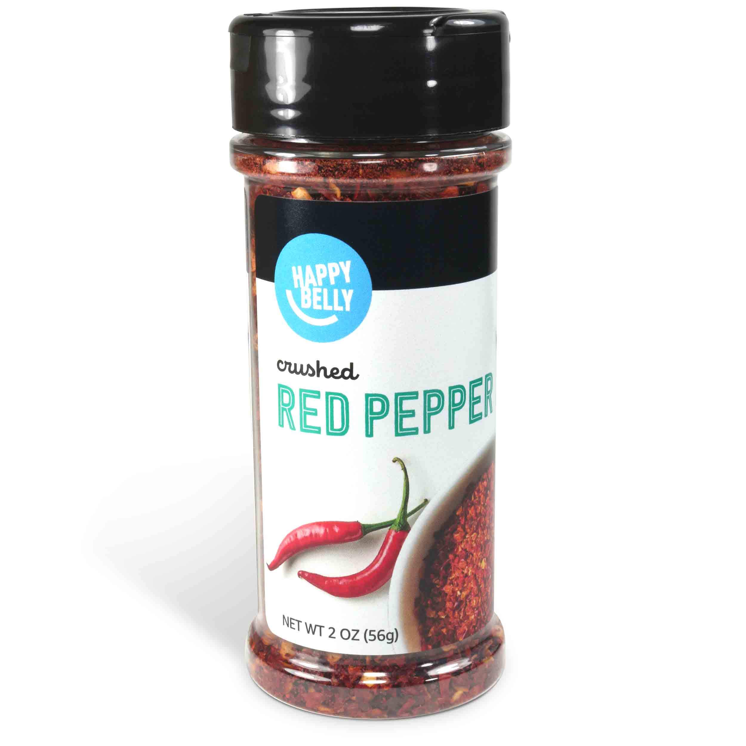2-Oz Happy Belly Crushed Red Pepper $1.81 + Free Shipping w/ Prime or on orders over $35