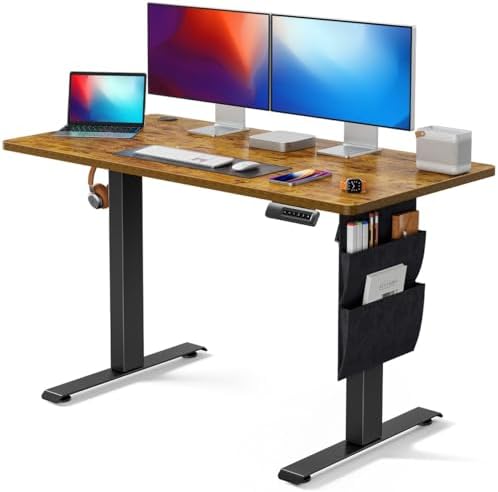 48" Marsail Adjustable Electric Standing Desk w/ Storage Bag (Rustic) $99.94 + Free Shipping