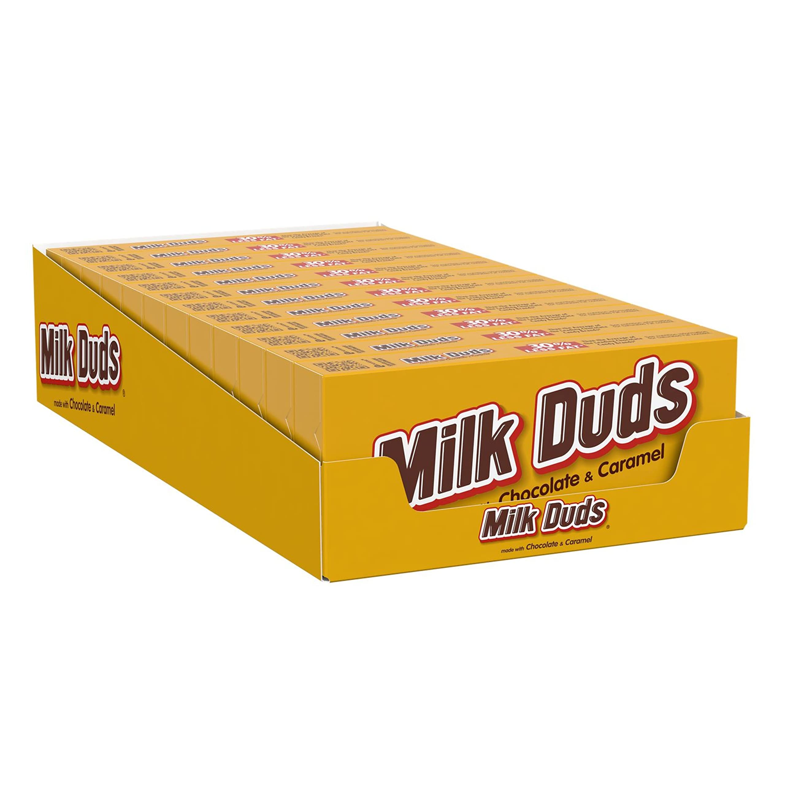12-Pack 5-Oz Milk Duds Chocolate & Caramel Candy $12 + Free Shipping w/ Prime or on orders over $35