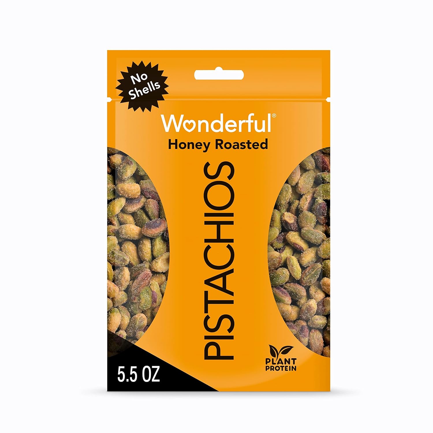5.5-Oz Wonderful Honey Roasted Pistachios (No Shells) $3.04 w/ S&S + Free Shipping w/ Prime or on orders over $35