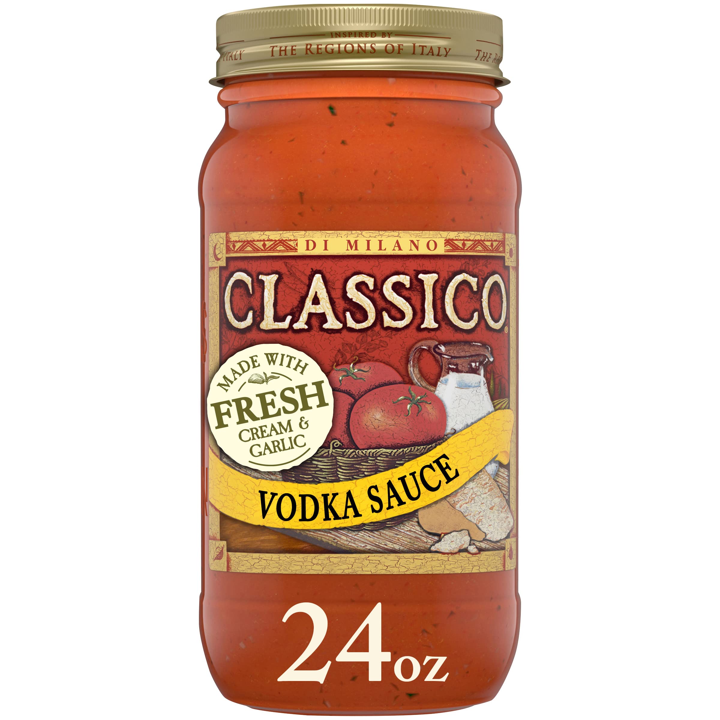 24-Oz Classico Vodka Pasta Sauce $2.08 w/ S&S + Free Shipping w/ Prime or on orders over $35