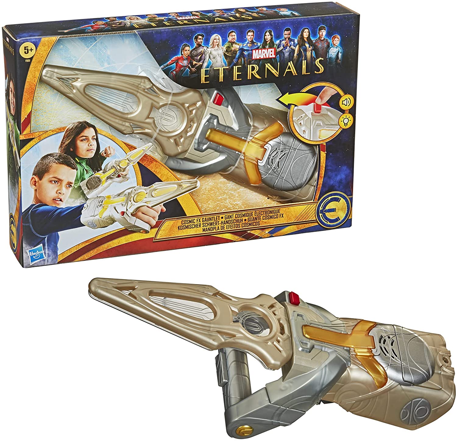 Hasbro Marvel The Eternals Cosmic FX Gauntlet w/ Lights & Sounds $4.08 + Free Shipping w/ Prime or on orders over $35