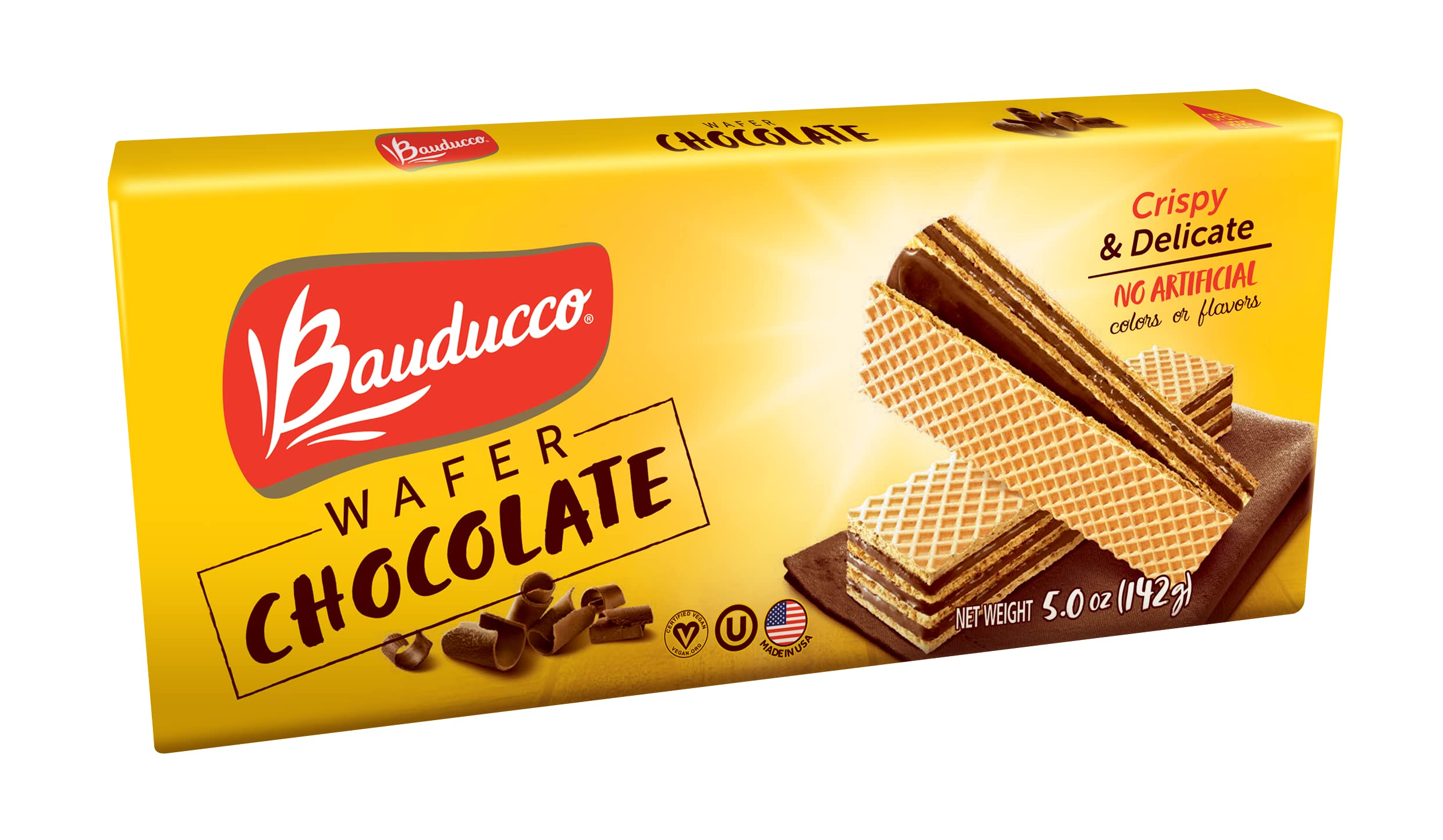 5-Oz Bauducco Crispy Chocolate Wafers $0.98 + Free Shipping w/ Prime or on orders over $35