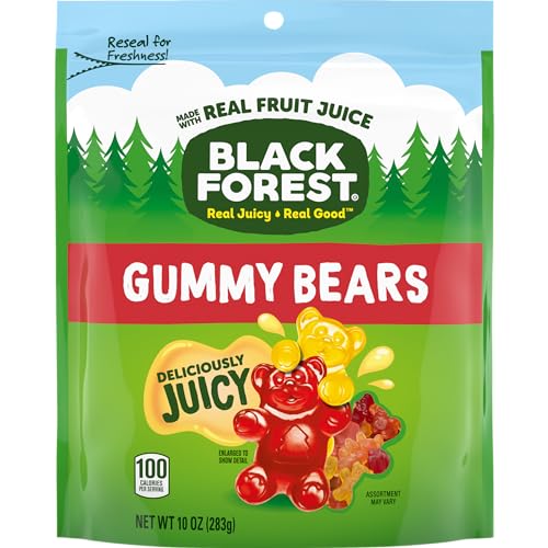 10-Oz Black Forest Gummy Bears Candy $1.90 w/ S&S + Free Shipping w/ Prime or on orders over $35