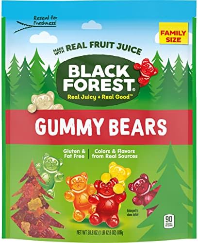 28.8-Oz Black Forest Gummy Bears Candy $5.47 w/ S&S + Free Shipping w/ Prime or on orders over $35