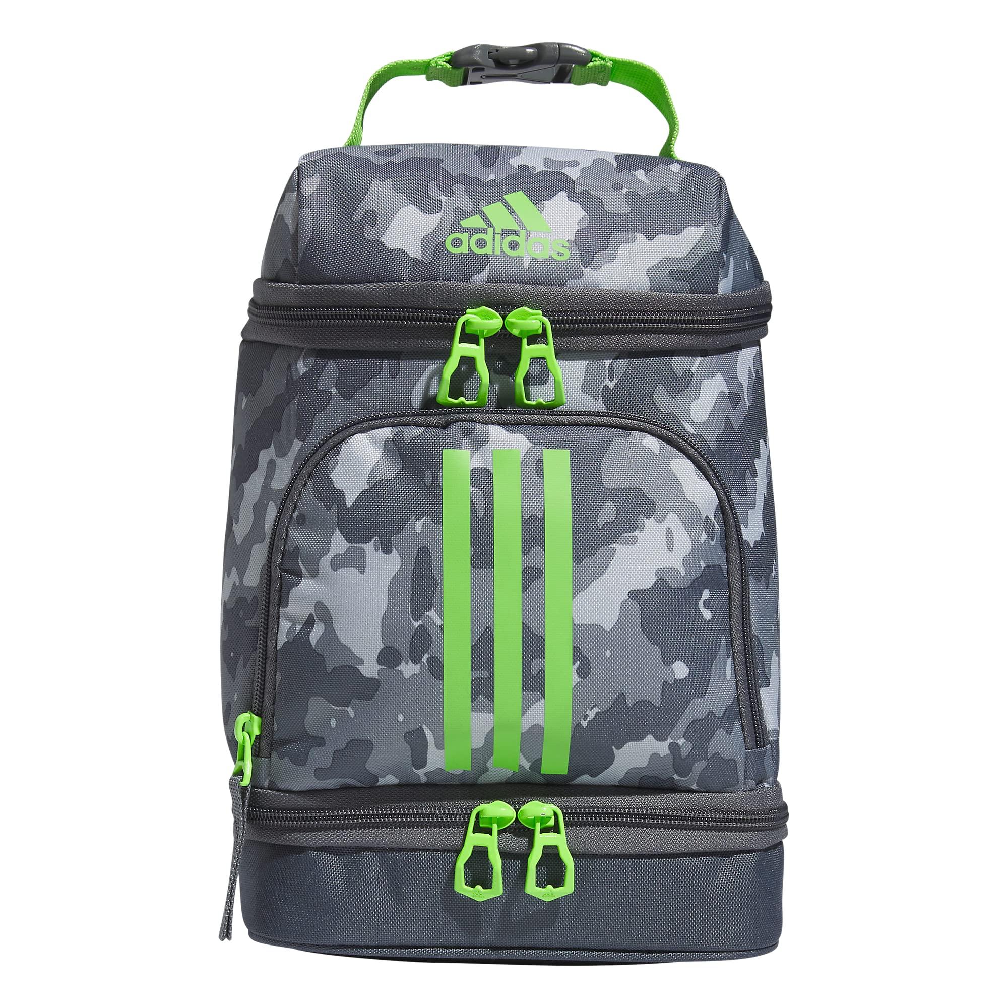 adidas Unisex Excel 2 Insulated Lunch Bag (Essential Camo Grey/Lucid Lime Green) $12.80 + Free Shipping w/ Prime or on orders over $35