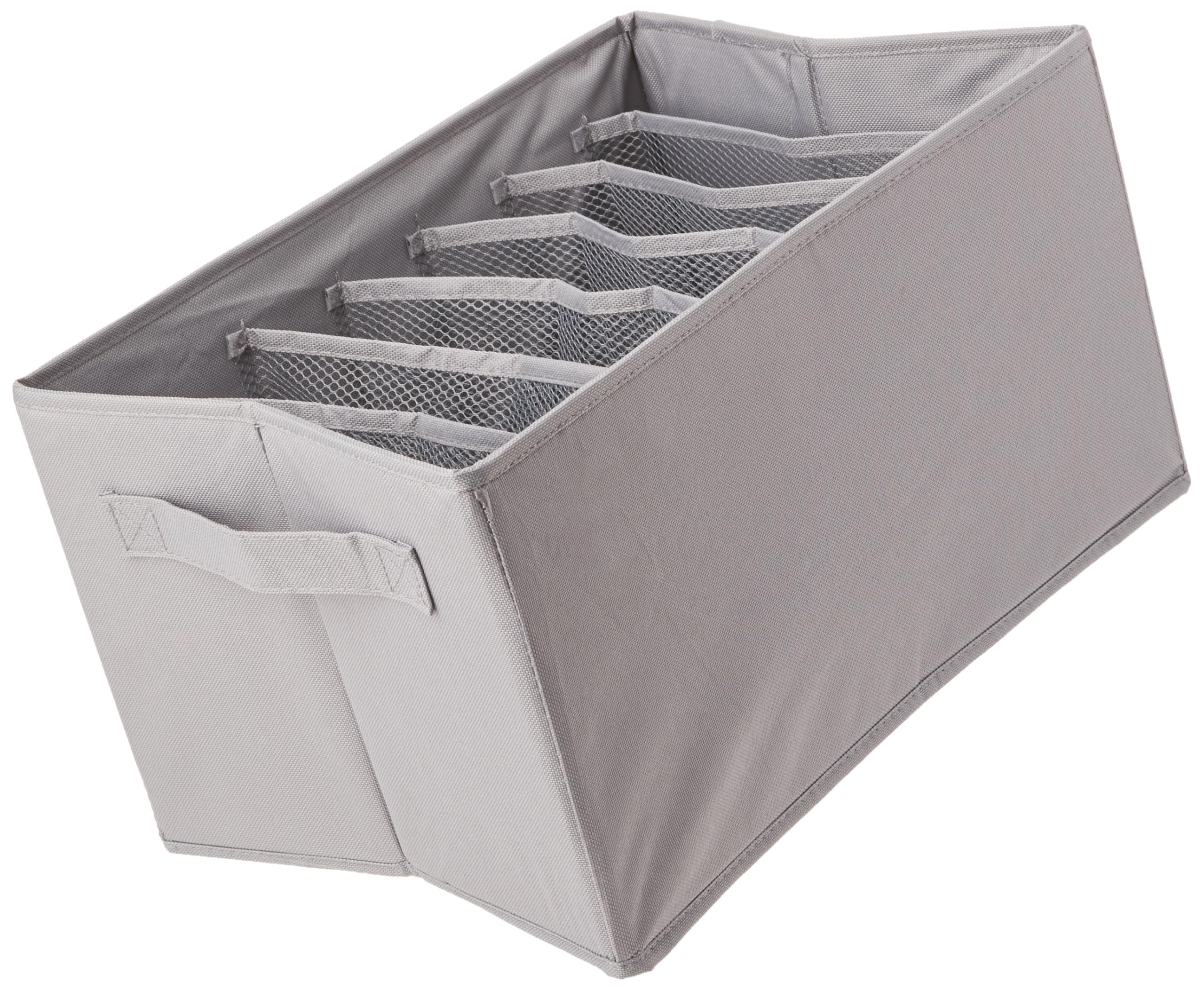 2-Pack Amazon Basics Underwear Dresser Drawer Organizers (Gray) $4.10 + Free Shipping w/ Prime or on orders over $35