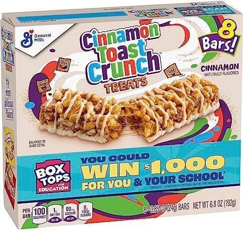 8-Count Cinnamon Toast Crunch Breakfast Cereal Treat Bars $1.75 w/ S&S + Free Shipping w/ Prime or on orders over $35