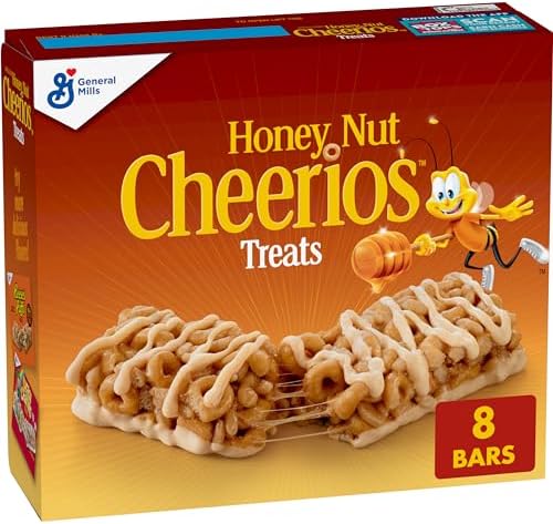 8-Count Honey Nut Cheerios Breakfast Cereal Snack Bars $1.89 w/ S&S + Free Shipping w/ Prime or on orders over $35