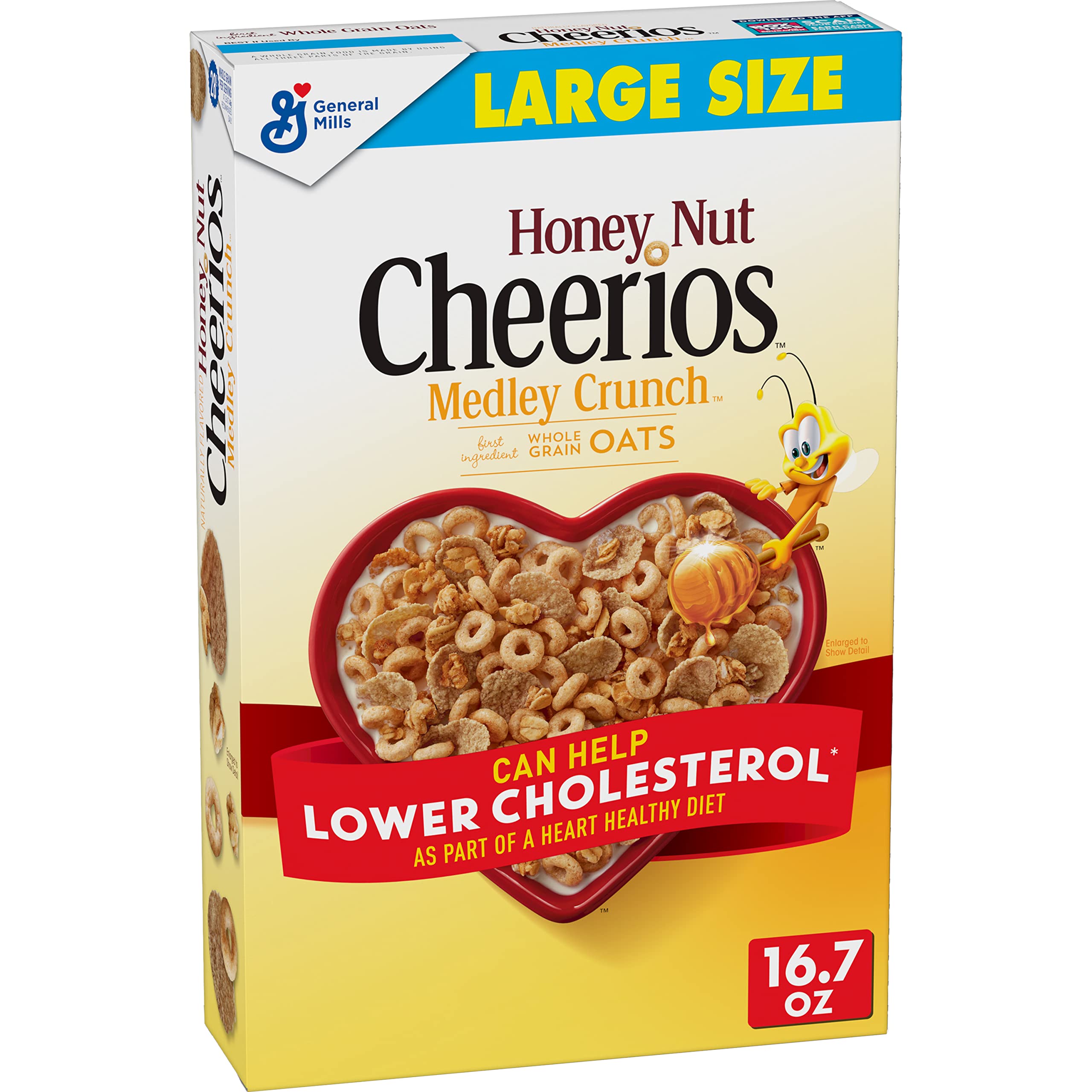 16.7Oz Honey Nut Cheerios Medley Crunch Cereal 3.32 w/ S&S + Free