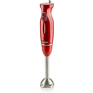 300-Watt Ovente Electric Immersion Hand Blender (Red) $  11.69 + Free Shipping w/ Prime or on orders over $  35