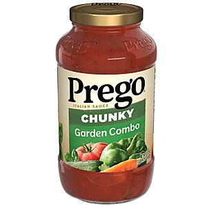 23.5 to 24-Oz Prego Pasta Sauces (Various Flavors) from $  1.75 w/ S&S + Free Shipping w/ Prime or on orders over $  35