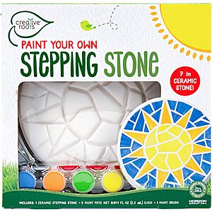 7" Creative Roots Mosaic Stepping Stone Kit (Various) $5.16