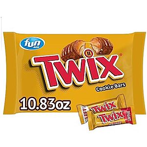 10.83-Oz Twix Fun Size Candy Bag $3.01 w/ S&S + Free Shipping w/ Prime or on orders over $35