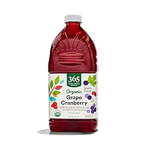 64-Oz 365 by Whole Foods Market Organic Grape Cranberry Juice Blend