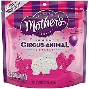 9-Oz Mother's Circus Frosted Circus Animal Cookies