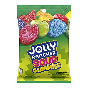 6.5-Oz Jolly Rancher Sour Gummies (Original) $1.90 w/ Subscribe & Save