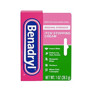 1-Oz Benadryl Anti-Itch Cream $1.85 w/ Subscribe & Save