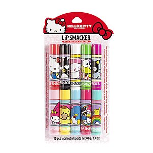 10-Count Lip Smacker Sanrio Hello Kitty & Friends Pack $  5.52 w/ S&S + Free Shipping w/ Prime or on orders over $  35