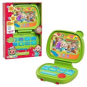 CoComelon Sing & Learn Kids' Laptop Toy w/ Lights, Sounds & Music $5.75 + Free Shipping w/ Prime or on orders over $35
