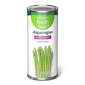 15-Oz Amazon Fresh Extra Long Canned Asparagus $1.24 + Free Shipping w/ Prime or on orders over $35