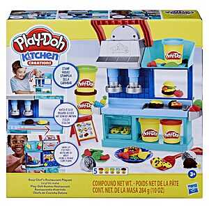 Play-Doh Kitchen Creations Busy Chef's Restaurant Playset $6 + Free Shipping w/ Prime or on orders over $35