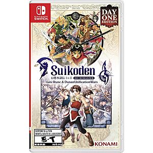 Prime Members: Suikoden I & II HD Remaster Edition (Nintendo Switch) $30 & More + Free Shipping