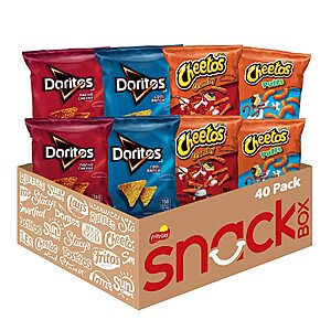 Prime: 40-Count 1-Oz Frito-Lay Doritos & Cheetos Mix Variety Pack $14.14 w/ S&S + Free Shipping