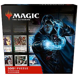 500-Piece Magic The Gathering Planeswalkers Jigsaw Puzzle $3 + Free Shipping w/ Prime or on orders over $35