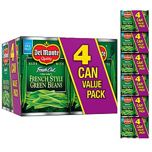24-Pack 14.5-Oz Del Monte Fresh Cut Blue Lake French Style Green Beans $11.95 w/ S&S + Free Shipping w/ Prime or on orders over $35