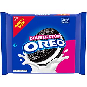24.95-Oz Oreo Double Stuf Chocolate Sandwich Cookies .65 w/ Subscribe & Save