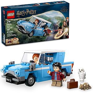 165-Piece LEGO Harry Potter Chamber of Secrets Flying Ford Anglia Kit (76424) $7.67 + Free Shipping w/ Prime or on orders over $35