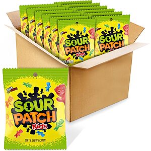 12-pk 3.6-oz Sour Patch Kids Original Soft & Chewy Candy $8.45 w/ Subscribe & Save