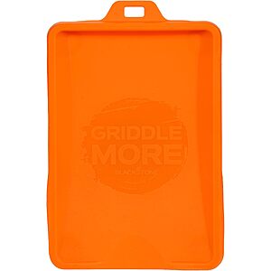Blackstone 11.5"x7.25" Silicone Non-Slip Utensil Mat Holder (Orange) $3.50 