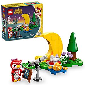 78-Piece LEGO Animal Crossing Stargazing w/ Celeste Building Toy $6.83 + Free Shipping w/ Prime or on orders over $35