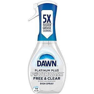 16-Oz Dawn Powerwash Free & Clear Dish Spray (Light Pear) alt=