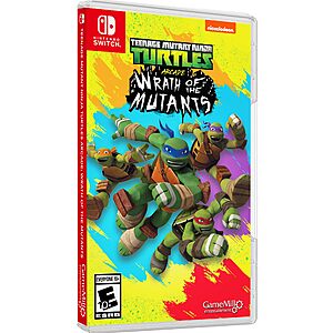 TMNT Arcade: Wrath of the Mutants (Nintendo Switch) $10 