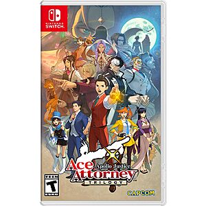 Apollo Justice: Ace Attorney Trilogy (Nintendo Switch) $24.60 
