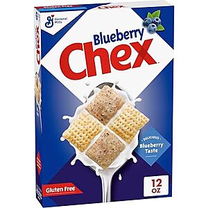 12-Oz Chex Breakfast Cereal (Blueberry) $2.10 w/ Subscribe & Save