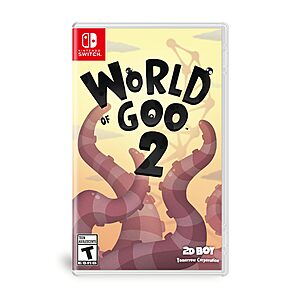 World of Goo 2 (Nintendo Switch) $20 