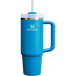 30-Oz STANLEY Quencher H2.0 Tumbler w/ Handle and Straw (Azure) $16 