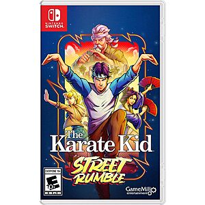 The Karate Kid: Street Rumble (Nintendo Switch) $10 