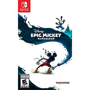 Disney Epic Mickey: Rebrushed (Nintendo Switch) $21 + Free Shipping