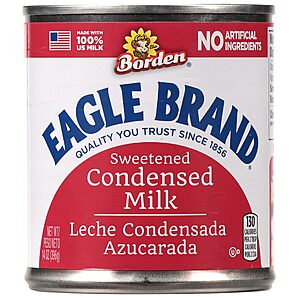 14-Oz Eagle Brand Sweetened Condensed Milk $1.10