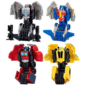 4-Count 2.5" Transformers EarthSpark Tacticon Bundle $6.49 + Free Shipping w/ Prime or on orders over $35