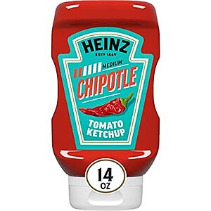 14-Oz Heinz Tomato Ketchup (Chipotle) $2.40 w/ S&S