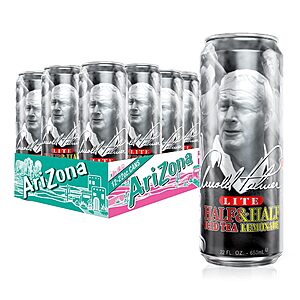 12-Pack 22-Oz AriZona Arnold Palmer Half and Half Cans $8.88 + Free Shipping w/ Prime or on orders over $35