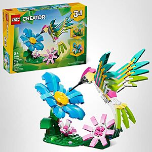 312-Pc LEGO Creator 3-in-1 Colourful Hummingbird (31384) $24 + Free Shipping w/ Prime or on orders over $35